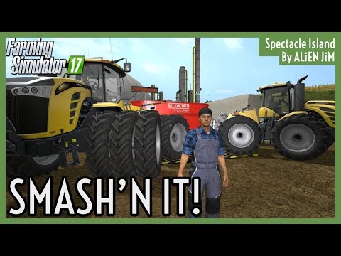SMASH'N SILAGE | Spectacle Island E31 w.CowsGo Moo | Let's Play FS17