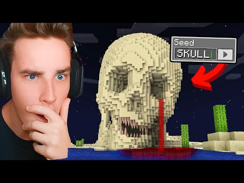 Skiddzie - Testing Scary Minecraft Seeds That Are Actually Real...