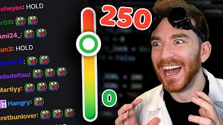 Can Twitch Chat spam this emoji EXACTLY 250 times?