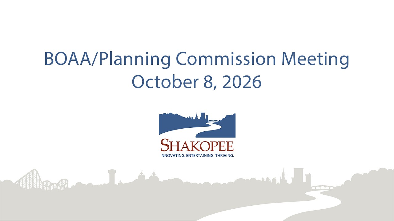 Board of Adjustment and Appeals/Planning Commission, October 8, 2026