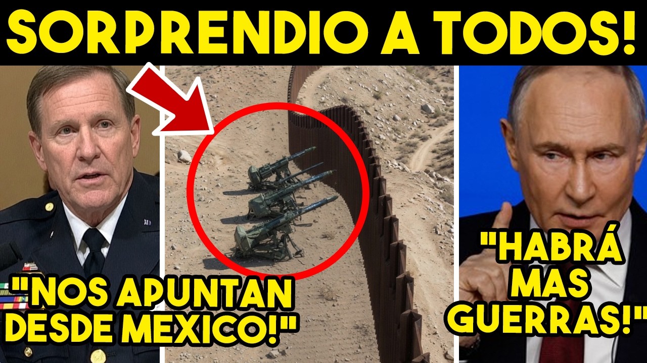 INSOLITO! CORONEL ACUSA M1SILAZOS DESDE MEXICO. SALE RUSIA, LANZA ADVERTENCIA A EU. HOY