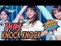 HOT TWICE KNOCK KNOCK 트와이스 KNOCK KNOCK Show Music Core 20170318