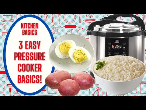 3 EASY INSTANT POT PRESSURE COOKER BASICS!!