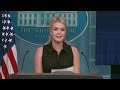 Press Secretary Karoline Leavitt And Stephen Miller Brief Members Of The Media May 01 2025