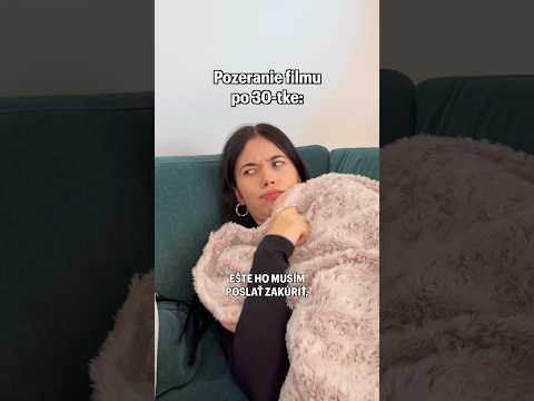 Pozeranie filmu po 30-tke 😴💤😂😂 #onvsona