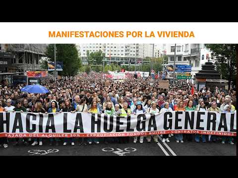 🔴DIRECTO | Especial informativo. Manifestaciones por la vivienda | RTVE Noticias