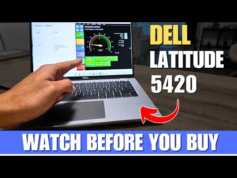 Dell Latitude 5420 Business Laptop 14" Full HD FHD Intel Core i7-1185G7 16GB DDR4 RAM 256GB PCIe SSD Intel Iris Xe Graphics Webcam Backlit Keyboard Wi-Fi Bluetooth Windows 11 Pro (Renewed) video review thumbnail