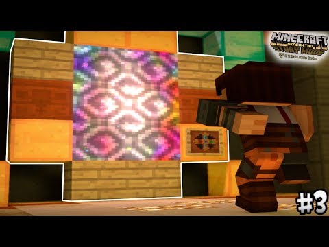 DIRECTION TO THE NEW MINECRAFT PORTAL?!  |  Minecraft Story Mode Season 2 |  Episode 4 #3