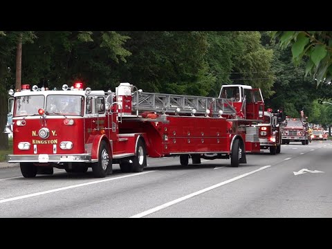 Antique Fire Apparatus Lights & Sirens Parade 46th Annual Pennsylvania Pump Primers Muster