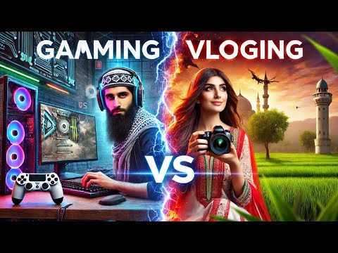 Why Gaming is 10x Better Than Vlogging! Vlogging is Dead? - Urdu/Hindi