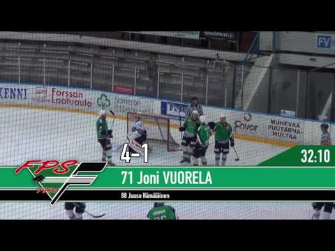 SUOMI-SARJA 2016-2017: 23.10.2016 FPS - Kiekkokopla 6-4