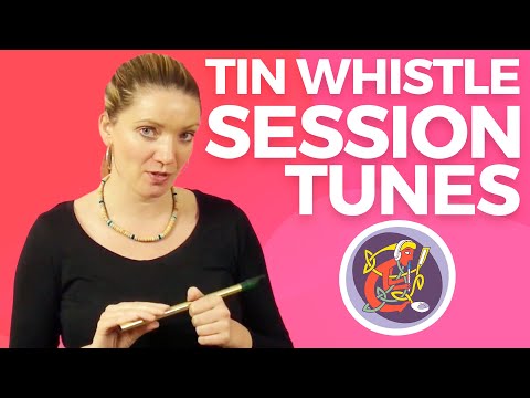 Irish Tin Whistle lesson [Paddy Taylor's Jig] + Technique