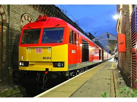 *NEW LIVERY* DB 60074 departing Crewe on 6F58 Ratcliffe P.S to Liverpool Bulk Trml 22/9/2014