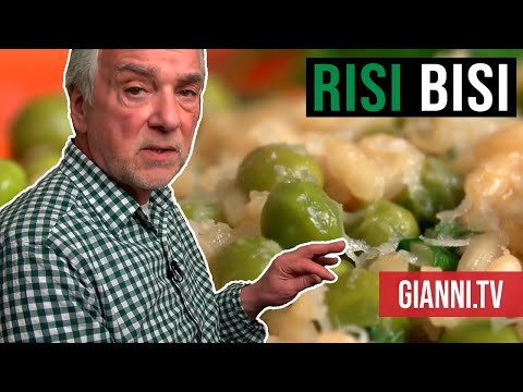 Venetian rice and spring peas: Risi e Bisi, Italian recipe - Gianni's North Beach