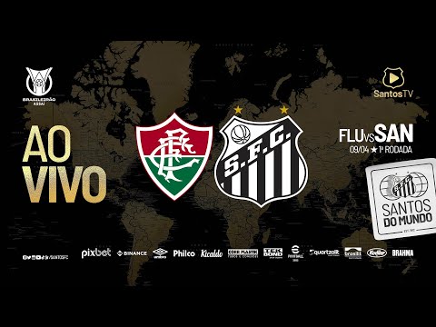 🔴 AO VIVO: FLUMINENSE 0 x 0 SANTOS | BRASILEIRÃO (09/04/22)