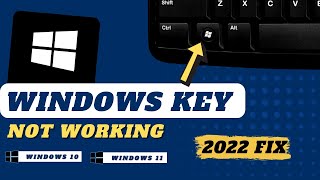 How to Fix Windows Key Not Working on Keyboard - (2024 Updated)