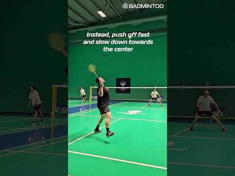 Badminton footwork technique #badminton #footwork #technique