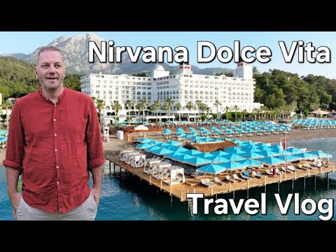 Nirvana Dolce Vita 5* Luxury Hotel (ex Amara Dolce Vita) Vlog, Antalya Turkey