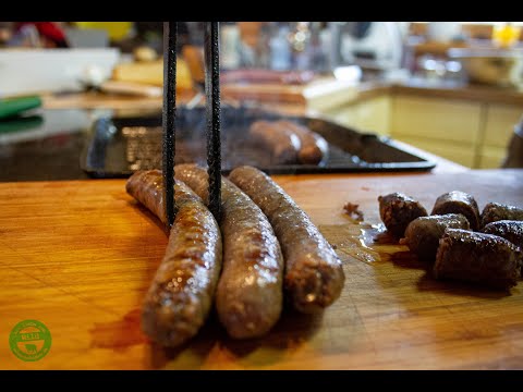 Wildbengel macht grobe Wildbratwurst 🥩 nach dem Rezept vom Wilden Metzger