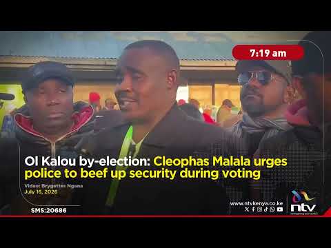 Ol Kalou by-election: Cleophas Malala urges police to beef up security during voting