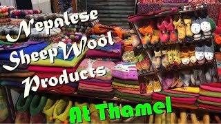 HandyCraft At Thamel?-Street Shop/Nepalese Sheep Wool Products/Great Decorative/Nepal/