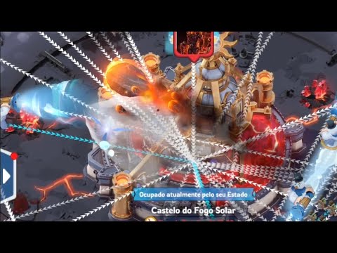 Batalha do Castelo Fogo Solar #whiteoutsurvival Aliança Cat , Mostrando minha cidade