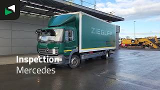 Mercedes-Benz Atego 1324 4X2 13tonner 1500kg Ladebordwand Automatic Airco Euro lastbil kassevogn til salg - Billede 4 | Autoline DK Mercedes-Benz Atego 1324 4X2 13tonner 1500kg Ladebordwand Automatic Airco Euro lastbil kassevogn | Billede 4 - Autoline