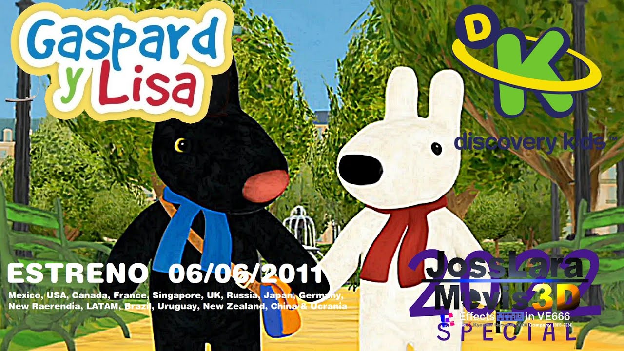Gaspard y Lisa Intro Discovery Kids Latinoamérica 06 June 2011 English Spanish