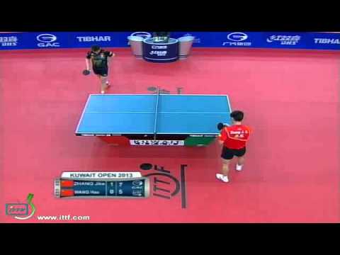 2013 Kuwait Open MS SF: WANG Hao CHN - ZHANG Jike CHN