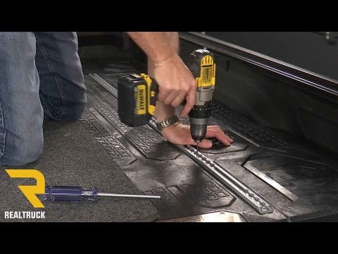 How to Install DECKED Core Trax 1000 Tie Down Tracks