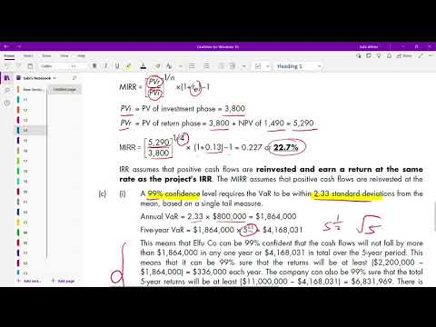 AFM Pass First Time - Investment Appraisal - Part 3