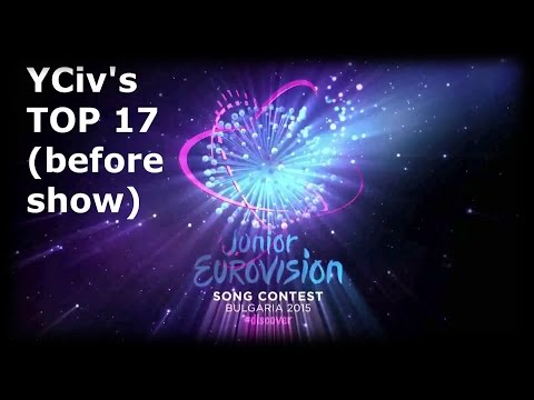 YCiv's TOP 17 - Junior Eurovision Song Contest 2015 - Sofia - Before Show
