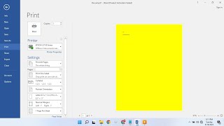 Download the video "Print Background and Color Image in MS Word on Windows Computer"