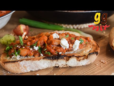 POSH BEANS ON TOAST | 30 Minute Meals | ggmix