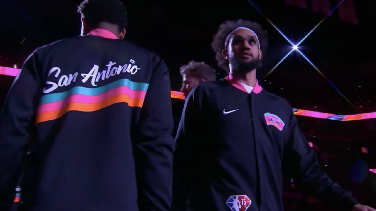 How To Buy The San Antonio Spurs 75th Anniversary Nike 2021-2022 City Edition Jacket | Spurs Today