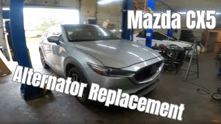 2019 Mazda CX5 Alternator Replacement