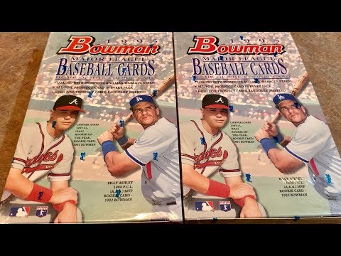 1995 BOWMAN BASEBALL BOX OPENING!  (Throwback Thursday)