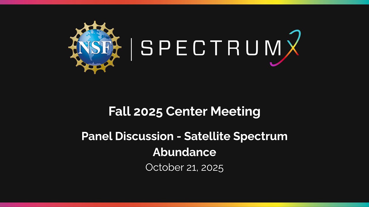 Panel Discussion - Satellite Spectrum Abundance