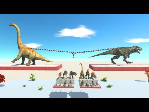 TUG of WAR Carnivore vs Herbivore - Animal Revolt Battle Simulator
