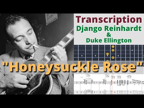 Django Reinhardt & Duke Ellington - Honeysuckle Rose - Gill&Jazz Transcription
