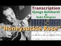Django Reinhardt & Duke Ellington - Honeysuckle Rose - Gill&Jazz Transcription