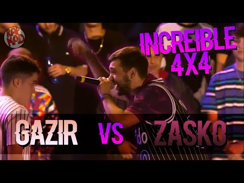 GAZIR vs ZASKO MASTER - Final: Semifinal Alicante, España 2019 - LETRA 4X4