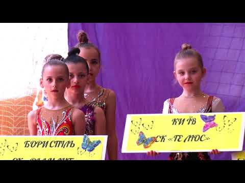 Парад нагородження гімнасток 2013р н