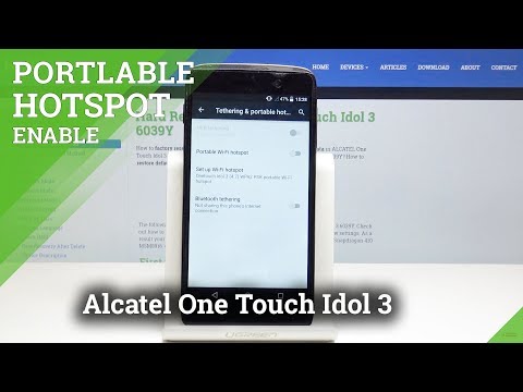 Alcatel One Touch Idol 3 Portable Hotspot