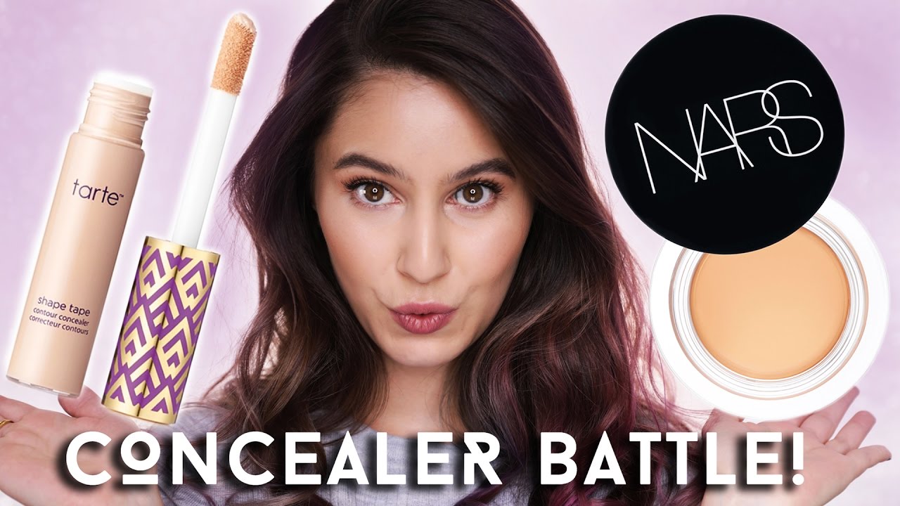 NARS Soft Matte Complete Concealer VS Tarte Shape Tape | Karima McKimmie