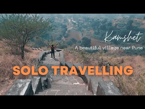 Kamshet Solo Ride! From Caves to Paragliding to Sunset 🌅 | 4K Adventure