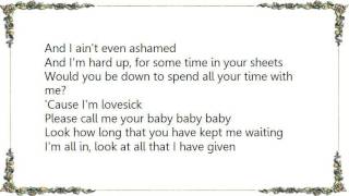 Banks - Lovesick Lyrics