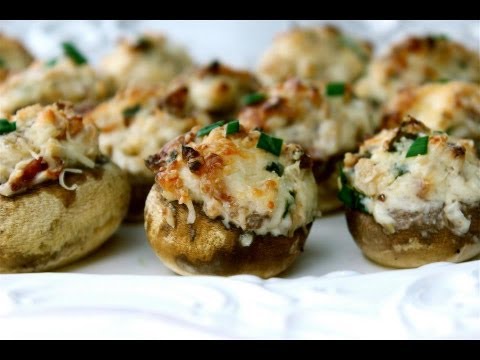 Appetizer Recipe: Stuffed Mushrooms by Everyday Gourmet with Blakely