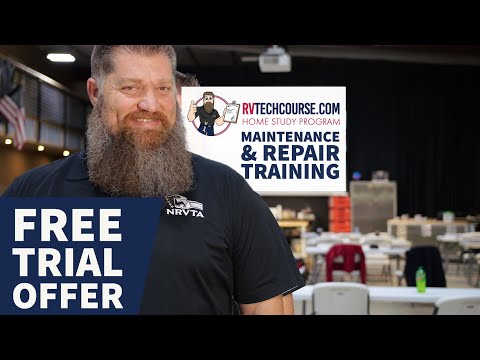 ALL NEW 2022 RV Maintenance and Repair Home Study Course for RV Owners