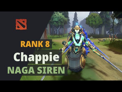 Chappie (Rank 8) plays Naga Siren Dota 2 Full Game